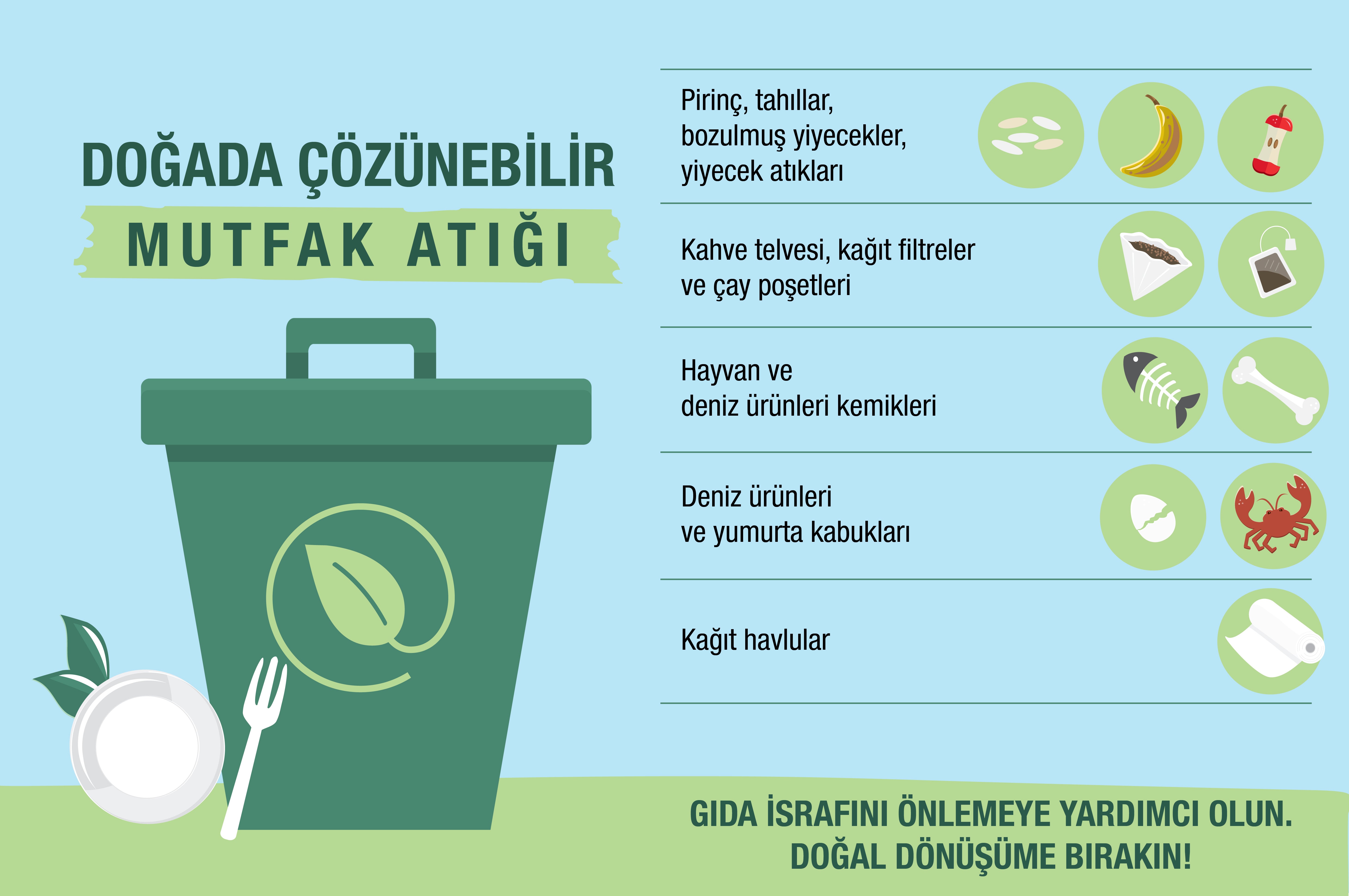 dogada cozunebilir atik