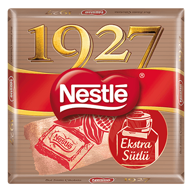 1927 yeni sütlü çikolata