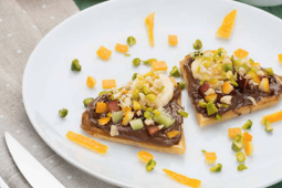 portakal şekerlemeli waffle tarifi